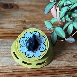 Vintage Yellow Kitchen Timer
